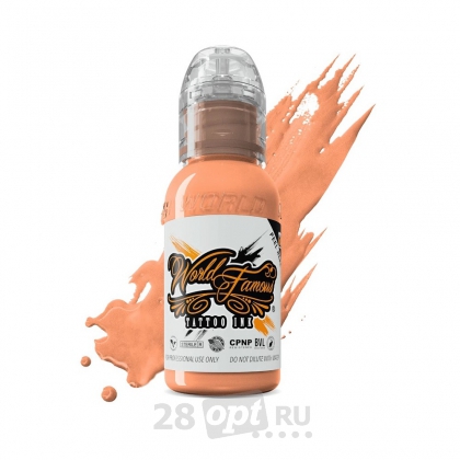 Краска для художественной татуировки World Famous Tattoo Ink, Oleg Peach, 30 мл 