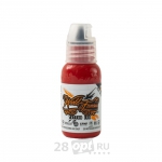 Краска для художественной татуировки World Famous Tattoo Ink, Big Apple Red, 30 мл