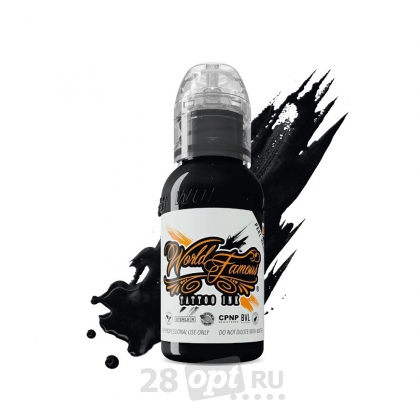 Краска для художественной татуировки World Famous Tattoo Ink, Black Sabbath, 30 мл