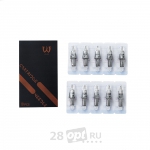 Картриджи для художественной татуировки AVA AC1211RL, Round Liner 11, 0,35 мм, коробка 10 шт.