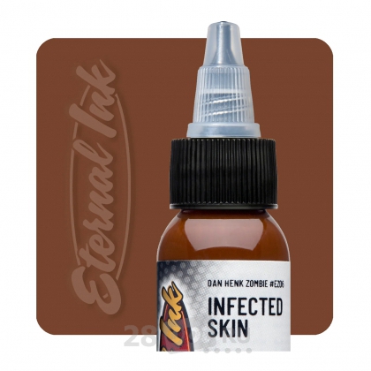Уцененный товар, Краска для художественной татуировки Eternal, Infected Skin, 30 мл