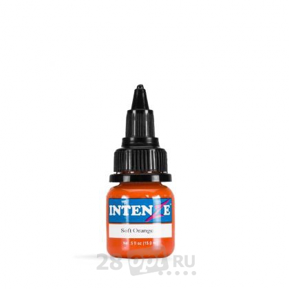 Уцененный товар Краска для художественной татуировки Intenze, Soft Orange, 15 мл