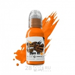 Краска для художественной татуировки World Famous Tattoo Ink, Acropolis Orange, 15 мл