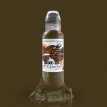 Краска для художественной татуировки World Famous Tattoo Ink, Army Green, 15 мл