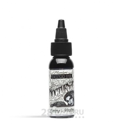 Краска для художественной татуировки Nocturnal Tattoo Ink, Lining and Shading, 30 мл