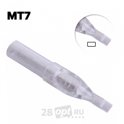 Тату-наконечник Magnum Professional Tip 7, Clear, коробка 50 шт.