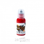 Краска для художественной татуировки World Famous Tattoo Ink by Master Mike, Demon Red, 30 мл