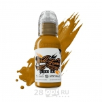 Краска для художественной татуировки World Famous Tattoo Ink, Mustard, 30 мл