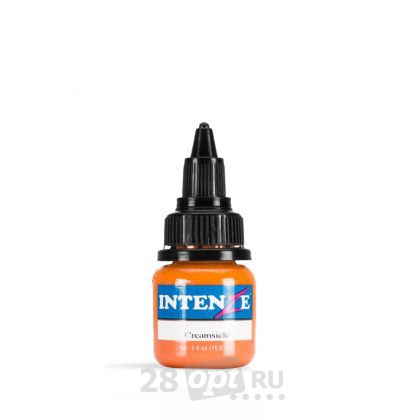 Уцененный товар, Краска для художественной татуировки Intenze, Creamsicle, 15 мл