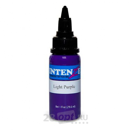 Уцененный товар, Краска для художественной татуировки Intenze, Light Purple, 30 мл
