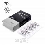 Картриджи для художественной татуировки EZ Revolution RC1007RL Round Liner 7, 0,30 мм, коробка 20 шт.